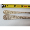 Image 6 : Steiff "Rose" Sterling Silver Knife and Spoon TW: 111.1g