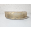 Image 2 : Jeannette Glass Harp 22kt Gold-Plated 7" Plates - Set of 6 Plates