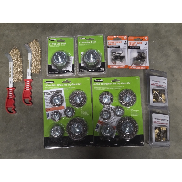 Brand New Wire Brush/Wheel Group