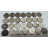 Image 5 : Assorted Lot Various Dates US 90% Silver Dimes F.V. $2.80.Including Barber Dimes and Mercury Dimes!!