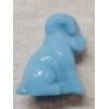 Image 2 : Degenhart Vintage Glass Dog Figurine - Blue Marble