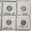 Image 4 : $1.80 Face Value of Assorted Years 90% Silver Roosevelt Dimes