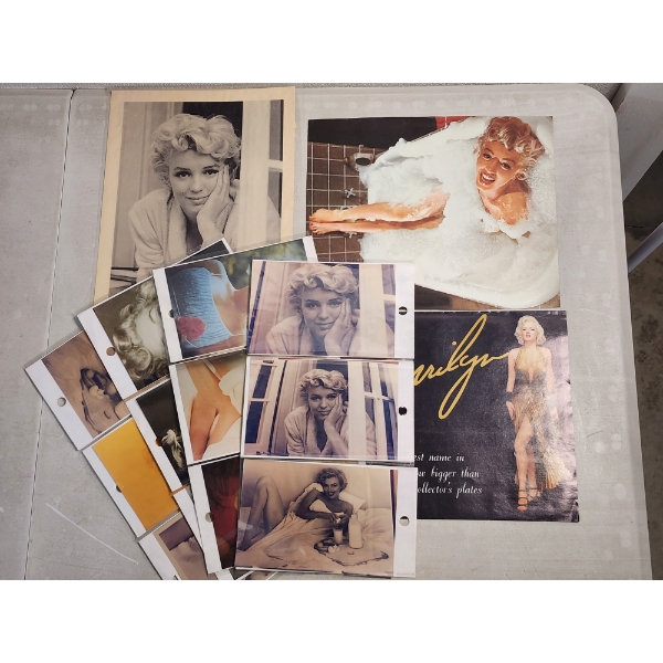 Collection of Vintage Marilyn Monroe Magazine Cuttings & Photographs!
