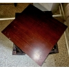 Image 2 : Vintage Swivel Top Side Table - 22x24x24
