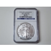 Image 1 : NGC MS70 2011 American Silver Eagle Early Releases 1 oz .999 Fine Silver 