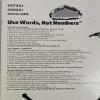 Image 3 : WordLock Resettable Word Combination Cable Bike Lock - Blue (6'x.5")