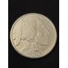 Image 1 : Vintage Navajo Indian Buffalo .999 Fine Silver Tory Ounce Coin - Mint Condition