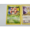 Image 2 : Three 1st Edition Vintage Pokemon Cards: Paras 59/64, Meowth 56/64, & Gloom 37/64