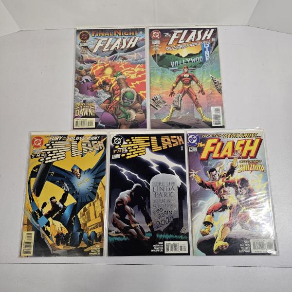 DC Lot of 5 Flash Comic Books