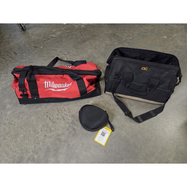 Bag Collection Including 24'' Milwaukee, CLC 15'' And One Odio 8'' Case -No Shipping Available