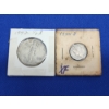 Image 1 : 90% Silver Coins: 1942 Walking Liberty Half Dollar & 1944-D Mercury Dime