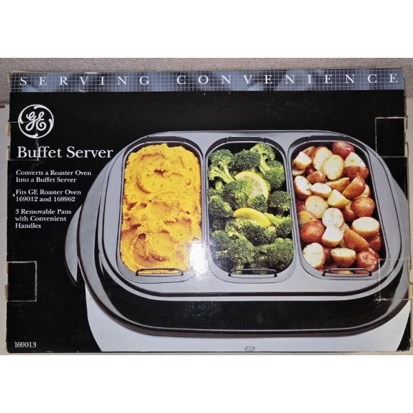 GE Buffet Server - Lightly, Used, Possibly Never