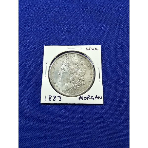 1883-O Morgan Silver Dollar - Uncirculated, Excellent Coin!