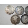 Image 2 : 5 Silver Canadian Quarters Total ASW: 0.867 oz
