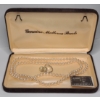 Image 1 : Pearl Ring - Size 5 & Genuine Mallorca Pearl Necklace 
