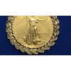 Image 5 : Stunning U.S 1994 $25 1/2 Oz Fine Gold Eagle In 14K Gold Bezel & On 14K Gold Chain - Weight: 48.4g