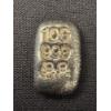 Image 1 : Vintage 10 Gram .999 Fine Silver Bullion Bar - Great Condition