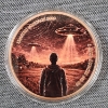 Image 3 : Alien Invasion 5 AVDP OUNCE COPPER ROUND Limited Mintage of 5000 