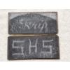 Image 7 : UNIQUE ALLIANCE OHIO LOCAL Brown and Cannon Grocers Pocket Slate and Hummel Figure