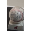 Image 7 : Cleveland Indians 1995 Collectors Major League Reproduced Autographed Baseball