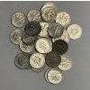 Image 4 : Lot of 30 90% Silver, Assorted Year, Roosevelt Dimes FV $3.00