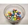 Image 3 : Jar Full of Assorted Vintage Marbles Including Several Uranium Glass Marbles! SEE THE GLOW!