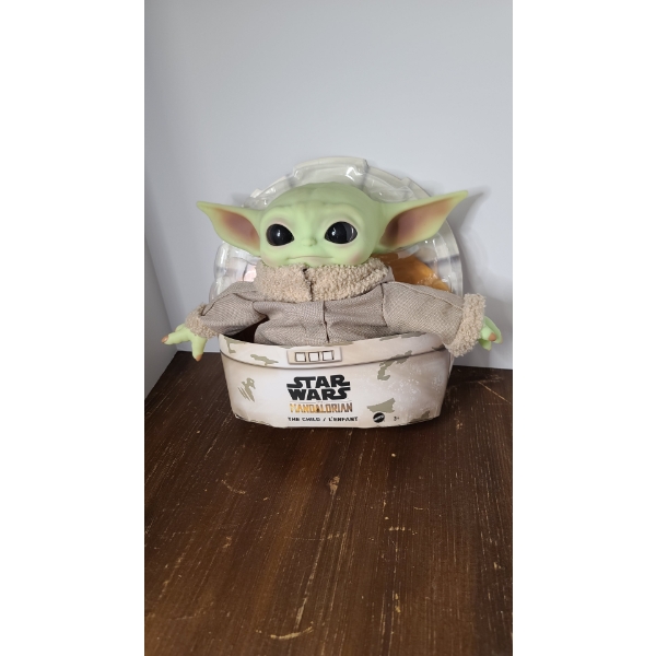 Mattel Star Wars Mandalorian Grogu 11" Plush In Original Packaging