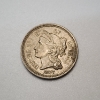 Image 1 : 1867 Three Cent Nickel III 3 Cent United States Coin