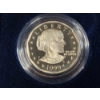 Image 4 : Beautiful 1999 Susan B. Anthony PROOF Dollar in Nice Storage & Display Case With C.O.A.