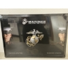 Image 1 : Large United States Marines Corps 17" x 12" Metal Sign - Mint Condition