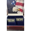 Image 2 : Very Nice Wooden Dollar Bill Storage & Display Box ~ Originally For 50 State $2 Bill Collection