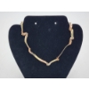 Image 1 : 14K Gold Herringbone Chain Approx. 16in - Some Tangles/Damage - TW: 25.8g