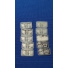 Image 1 : (10) Postal Express Mint1/10th Oz .999 Fine Silver Bars- Assorted Motifs