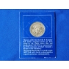 Image 3 : Double Dated 1960-1985 Kennedy Half Dollar, 24K Gold-Plated Commemorative 