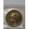 Image 4 : Sealed Royal Canadian Mint 1/10 Oz .9999 Fine Gold Canadian Maple Leaf Coin