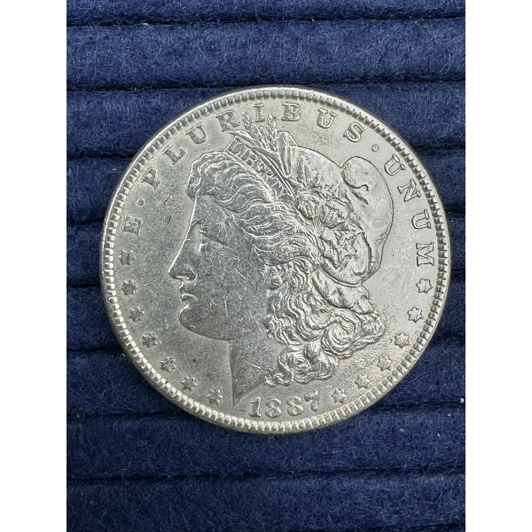1887 Morgan Silver Dollar - Excellent Condition