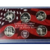 Image 4 : 2001 United States Mint Silver Proof Set Including 50 State Quarters