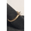 Image 3 : 14K Yellow Gold Plumb Solitaire Engagement Ring Setting - Size 5 - Weight: 1.6g