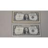 Image 1 : (2) Series 1957 $1 Silver Certificates - Face Value: $2.00