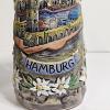 Image 4 : Collection of Three Collectible, Relief-Molded Lidded Beer Steins