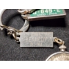 Image 6 : 1964 Kennedy 90% Silver Half Dollar on John F. Kennedy Keychain Clasp