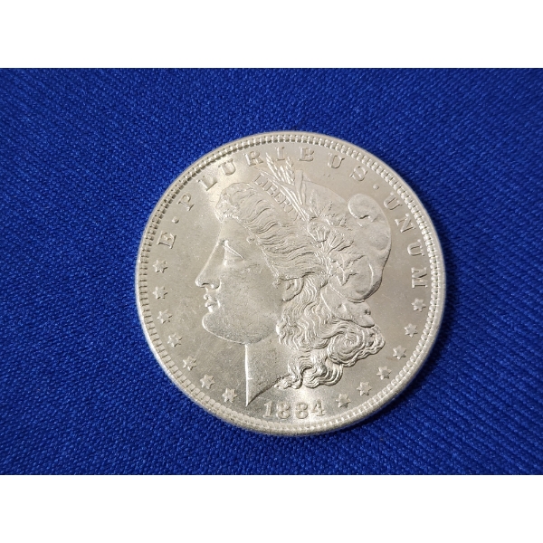 1884 90% Silver Morgan Dollar
