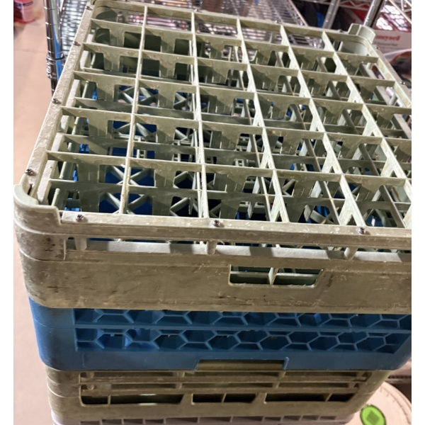 Commercial Grade Dishwasher Crates with Stand ~ Perfect For Restaurants!