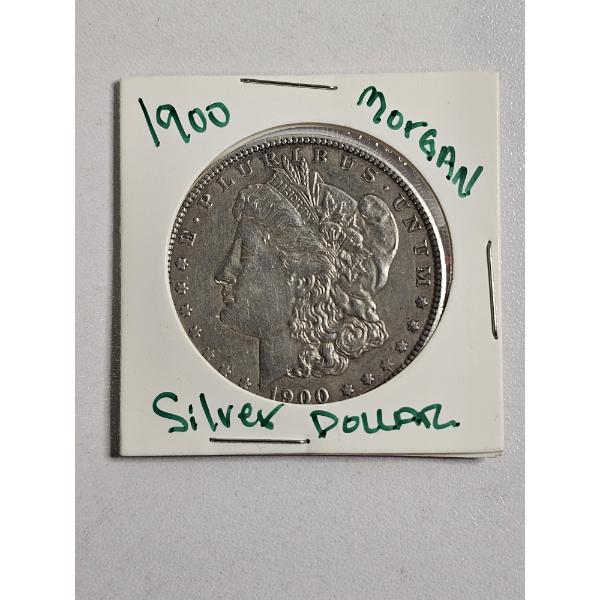 1900 Morgan Silver Dollar - AFV $1.00
