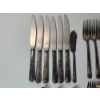 Image 2 : Prestige Plate Silver Plated Utensil Set - 34 Pieces TW: 3.06lbs