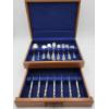 Image 1 : Beautiful Towle "El Grandee" 1964 Sterling Silver Flatware Set in Wooden Storage Box TW: 1964g