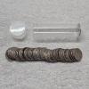 Image 1 : Full Roll of 50 90% Silver Roosevelt Dimes minted in 1964 or earlier