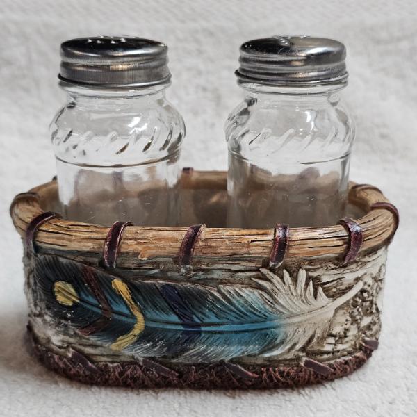 Rustic, Southwestern-Style Salt and Pepper Shaker Set