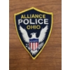 Image 2 : 2 - Vintage Alliance, Ohio Police Department Patches - Mint Condition - About 5 Inches Long