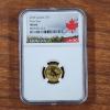 Image 1 : NGC MS69 Canada 2020 Polar Bear 1/10 OZ GOLD $5 Coin